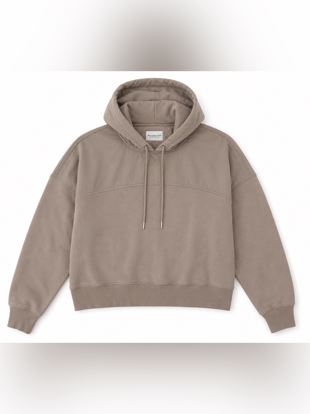 Abercrombie & Fitch Soft A&F Collection Hoodie XL Taupe Pullover Oversize